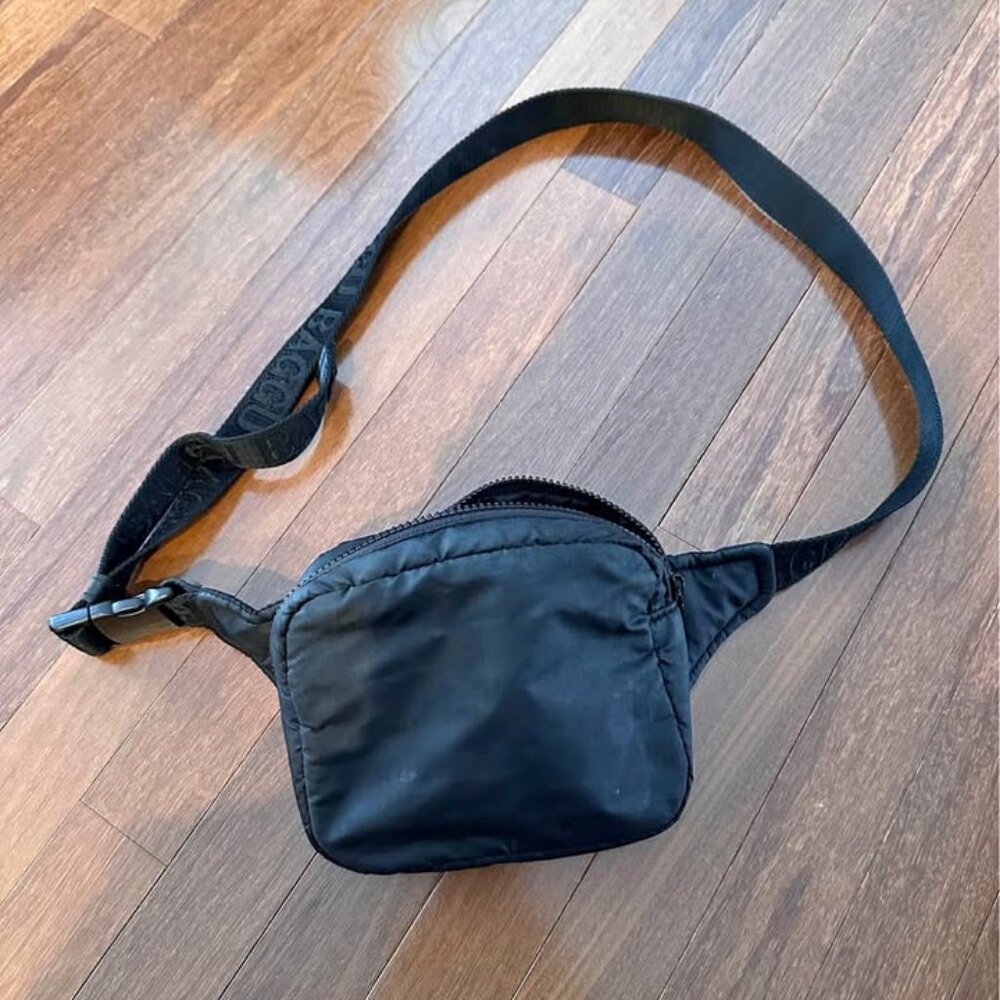Baggu Black Fanny Pack